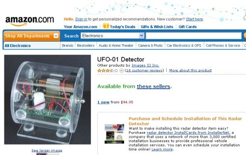 hübsch und praktisch: Der UFO Detector