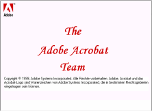 das Adobe Acrobatt Team