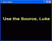 Use the Source, Luke (Bild: mick)
