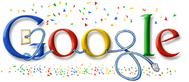Google Logo zum Jahrewechsel