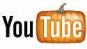YouTube-Logo zu Halloween