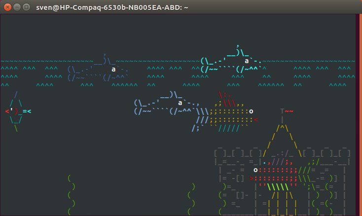 ASCIIquarium