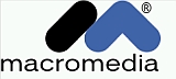 Logo der Firma Macromedia