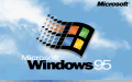 Windows 95 Startbildschirm