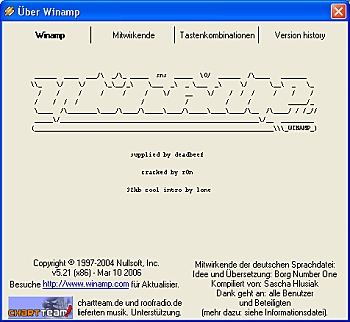 Infobildschirm als ASCII-Grafik