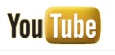 Goldenes YouTube Logo